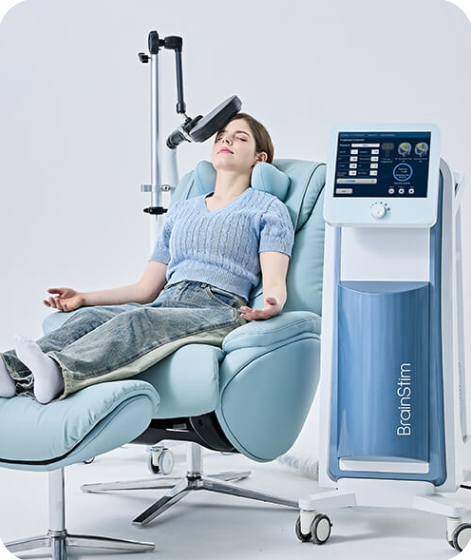 리메드의 자기 자극 기반 정신과 질환 치료 기기 '브레인스팀'(사진=리메드)