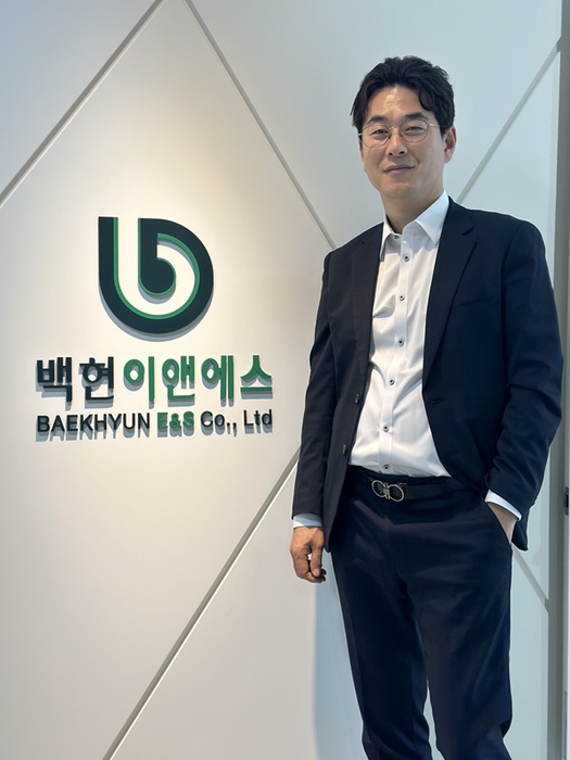 강영규 백현이앤에스 대표. 사진=백현이앤에스