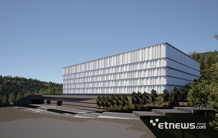 한전기술이 전력설비 설계용역을 수주한 용인 데이터센터 조감도