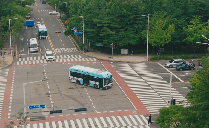 안양시 자율주행 버스 '주야로' / 안양시