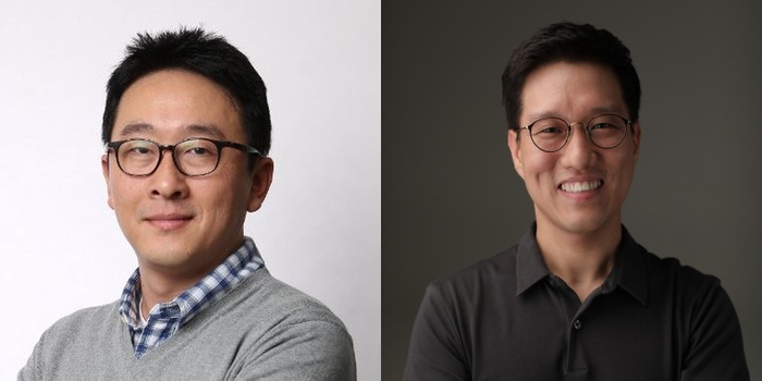윤용성 버킷플레이스 기술총괄(사진좌측), 이찬희 버킷플레이스 제품총괄. 〈사진 링크드인 프로필 갈무리〉