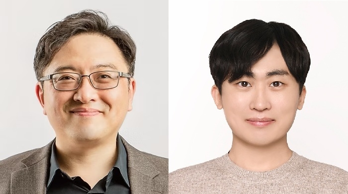 박성민 포스텍 교수(왼쪽)와 홍성욱 박사