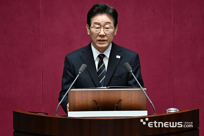 [포토] 이재명 대통령 시정연설