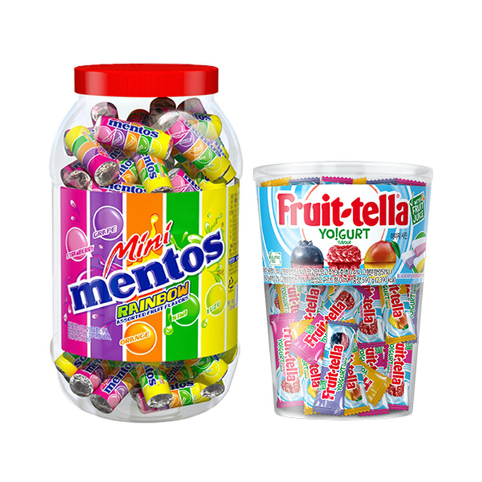 후르트텔라 요구르트향+미니멘토스 레인보우 〈자료 11번가〉