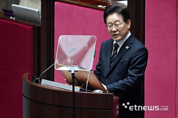 [포토] 이재명 대통령 시정연설