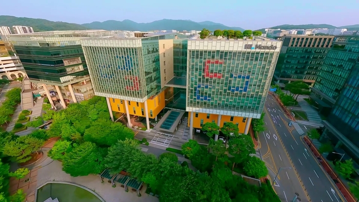 HL만도 판교 본사 전경