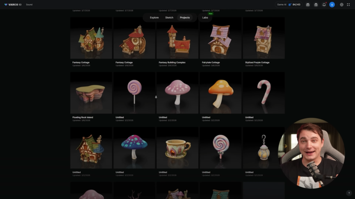 글로벌 3D 전문 유튜버 '스테판 3D AI 랩'의 '바르코' 활용 콘텐츠 화면. ⓒNC AI