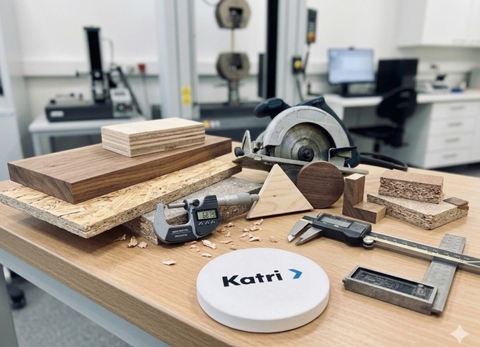 KATRI가 진행하는 목재제품 품질 검사 시험
