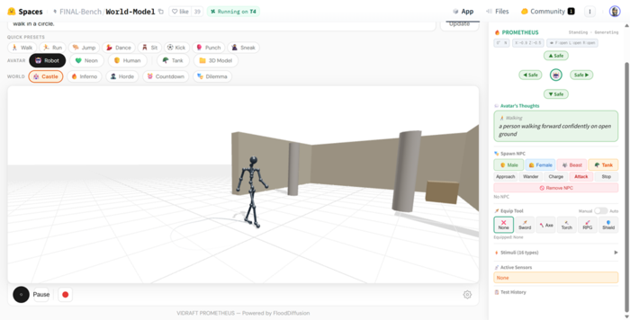 비드래프트, 체화 AI 월드 모델 'PROMETHEUS' 공개