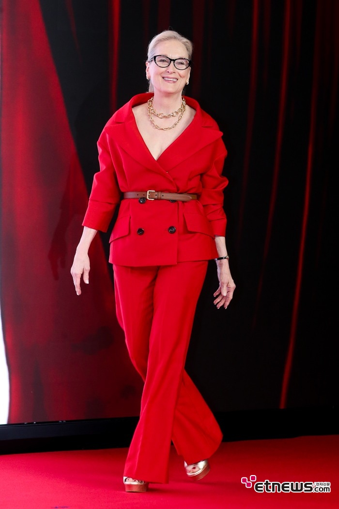 [ET포토] 메릴 스트립, '생애 첫 내한'