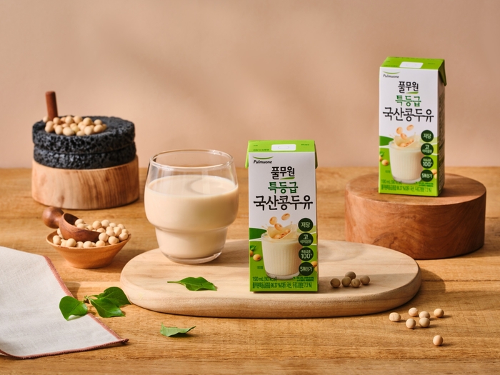 풀무원 '특등급 국산콩 두유', 출시 2개월 만에 120만개 판매