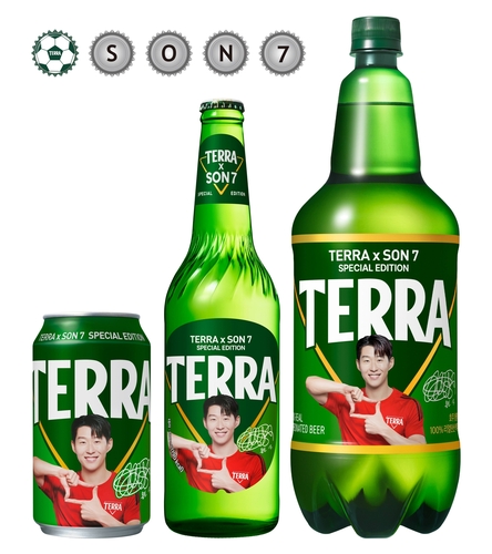 하이트진로, '테라×손흥민' 캠페인 확대…맥주 성수기 공략
