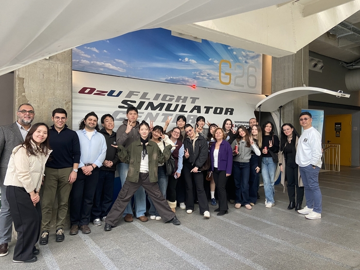 한국항공대 항공경영전공 튀르키예 외지예인대 항공교육 모델 현장 탐방(사진=한국항공대)