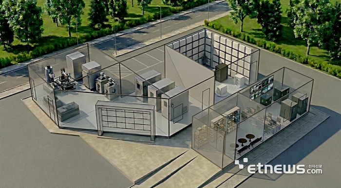 KTC의 공공형 '방산·우주 시험평가 센터' 조감도
