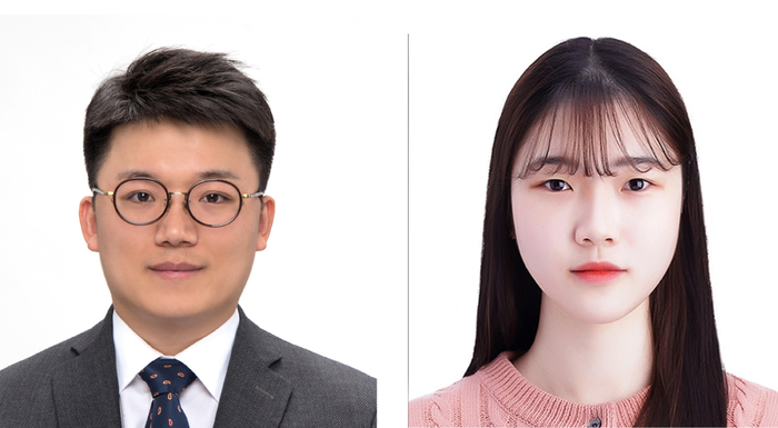 남창우 교수(왼쪽), 최영민 석사과정생.