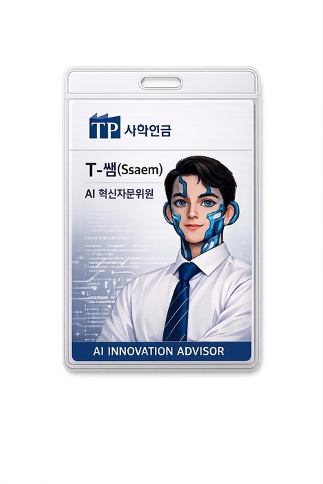 사학연금이 AI 혁신자문위원으로 위촉한 'T-쌤'.(생성형 AI 이미지)