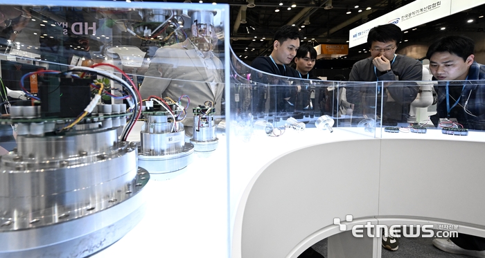 [포토] 휴머노이드 전용 액추에이터와 감속기