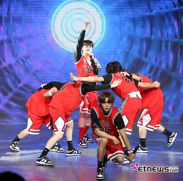 [ET포토] 비보이즈, '슬램덩크 그 자체'