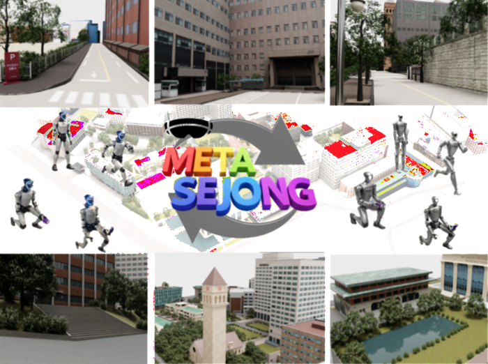 세종대학교가 메타버스 자율트윈 연구센터가 오는 22일부터 24일까지 사흘간 서울 삼성동 코엑스에서 열리는 'ITRC 인재양성대전 2026'에서 메타버스 기반 디지털 트윈과 로봇, AI 기술을 대거 선보인다.(사진=세종대)