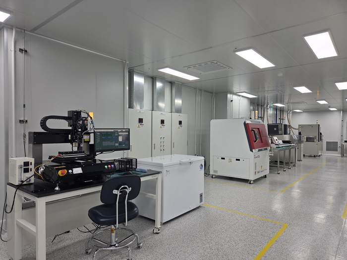 '호서대 반도체 패키지랩' 내부 전경