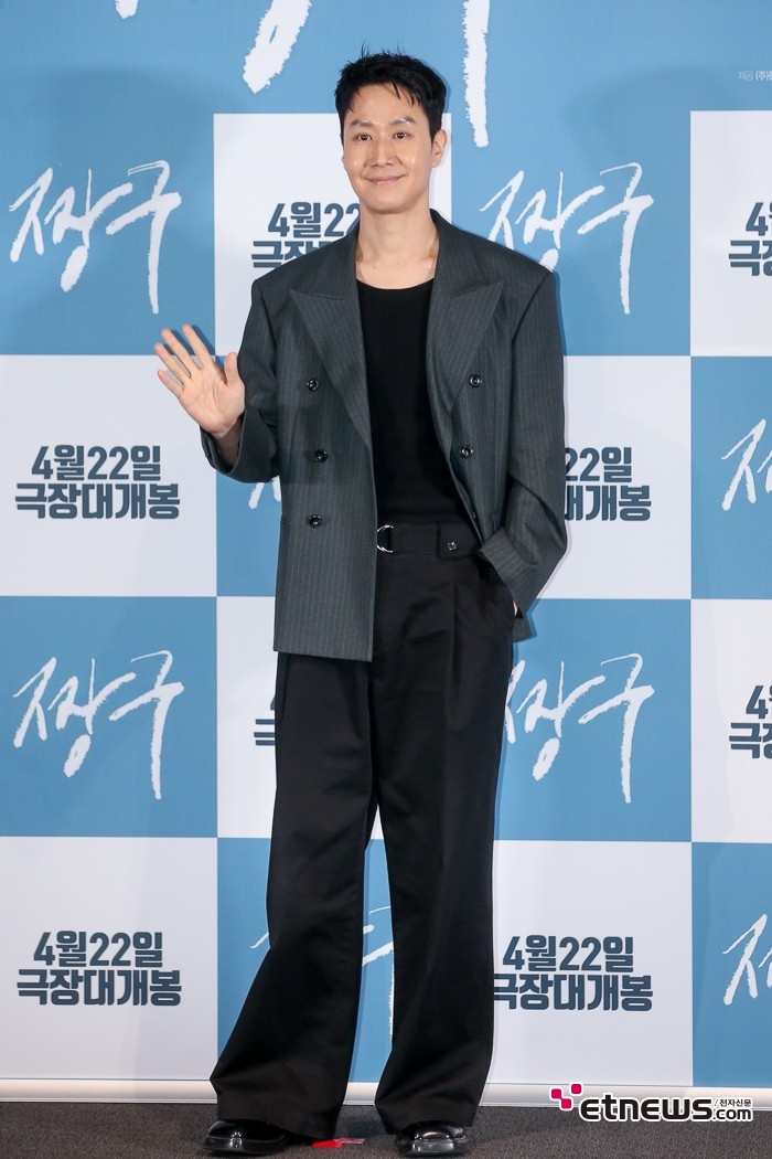 [ET포토] 정우, '짱구 그 자체'