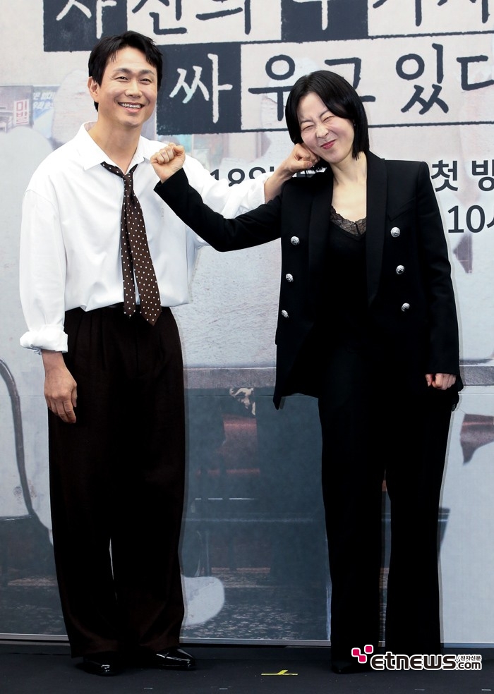 [ET포토] 오정세-강말금, '리얼리티 있는 티카타카'