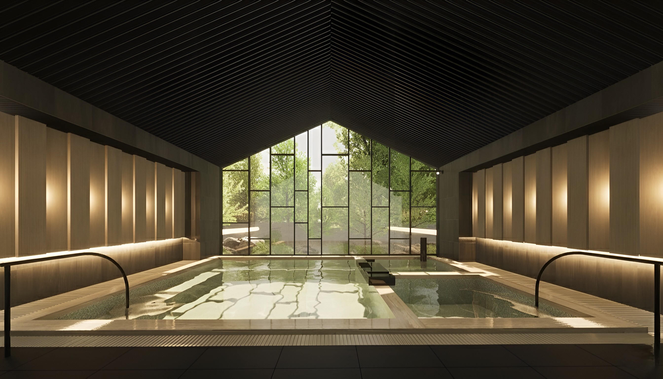 사진=호시노 리조트 카이 쿠사츠의 대욕장