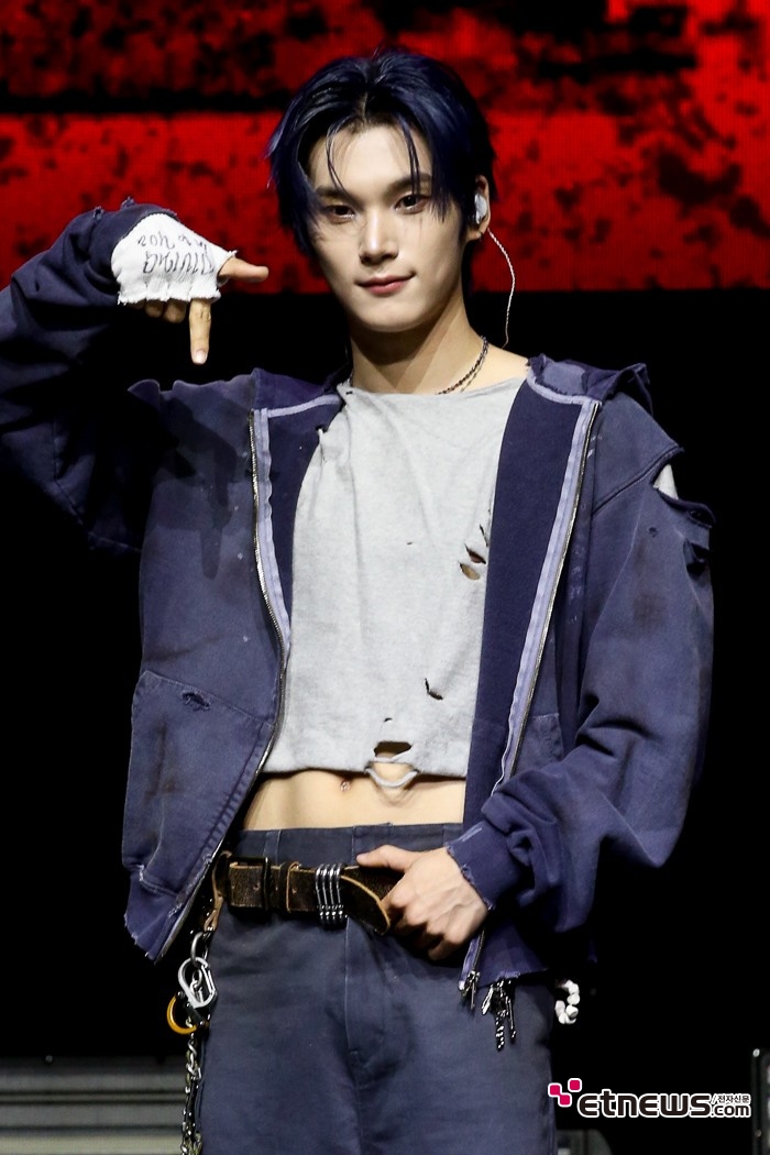 [ET포토] 이븐 박한빈, '블루 헤어 어때요'