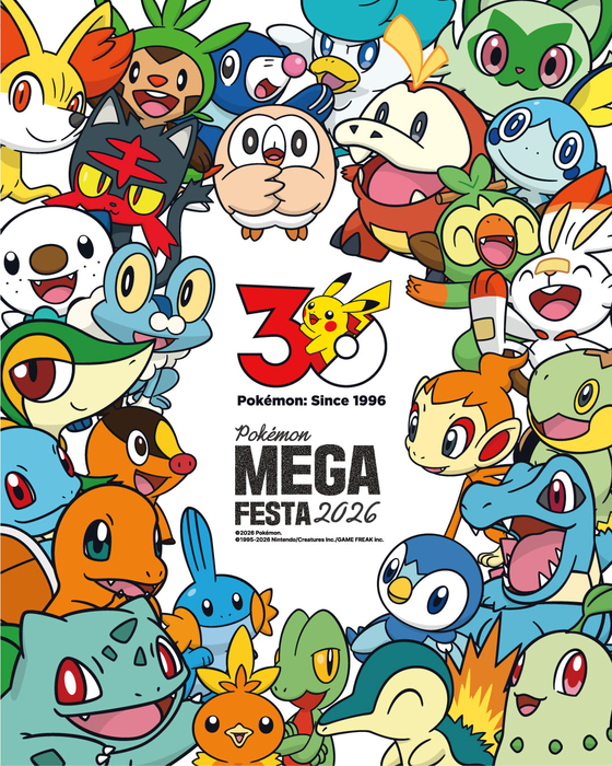 포켓몬코리아, 30주년 기념 '포켓몬 메가페스타 2026' 개최
