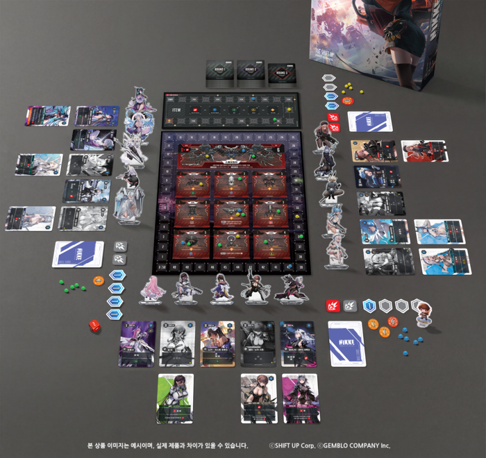 젬블로컴퍼니, '승리의 여신: 니케' 첫 오피셜 보드게임 사전예약