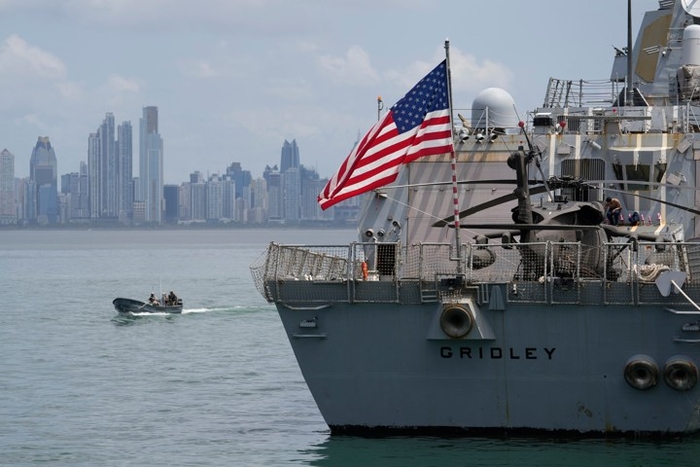 미 해군 군함. 사진=연합뉴스