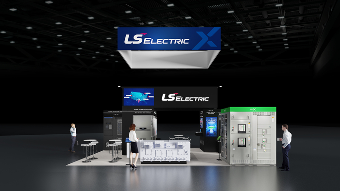 LS일렉트릭 '데이터센터월드 2026' 전시 부스 조감도. LS일렉트릭