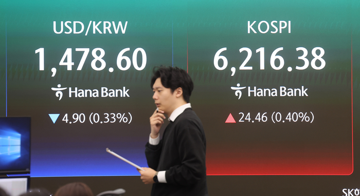 코스피, 호르무즈 재봉쇄 우려에도 6220선 상승…SK하이닉스 강세
