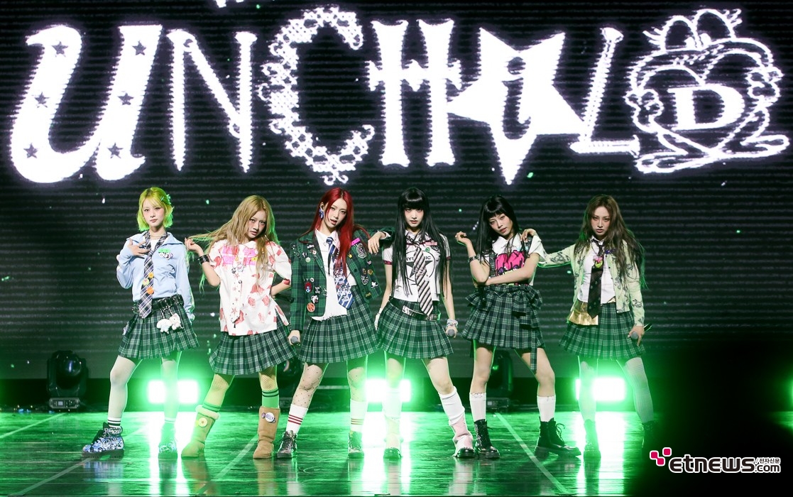 [ET포토] 언차일드, '데뷔곡 언차일드 엔딩'