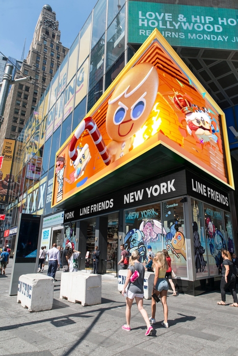 데브시스터즈, 뉴욕 타임스스퀘어 팝업 스토어 '뉴욕 위드 쿠키런' 오픈