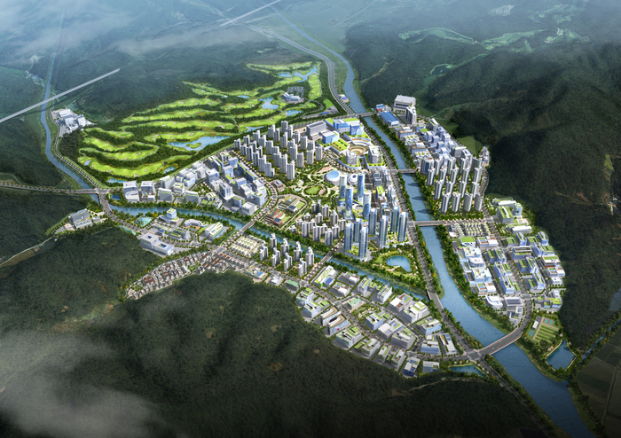 춘천 기업혁신파크 조감도