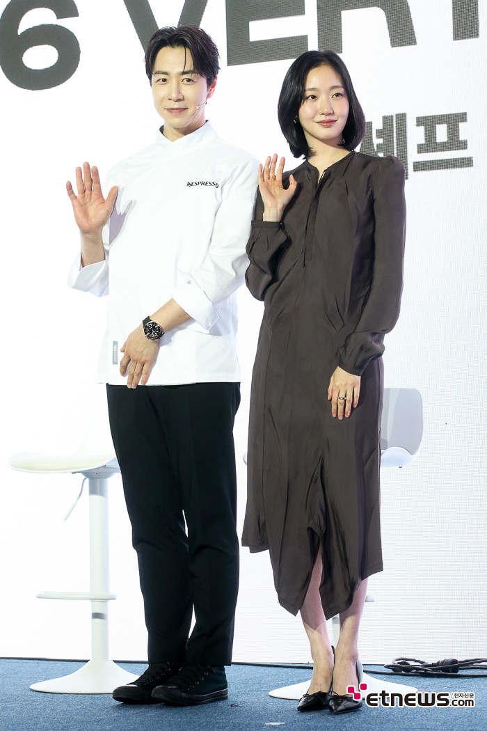 [ET포토] 손종원, '김고은의 팬으로 투샷'