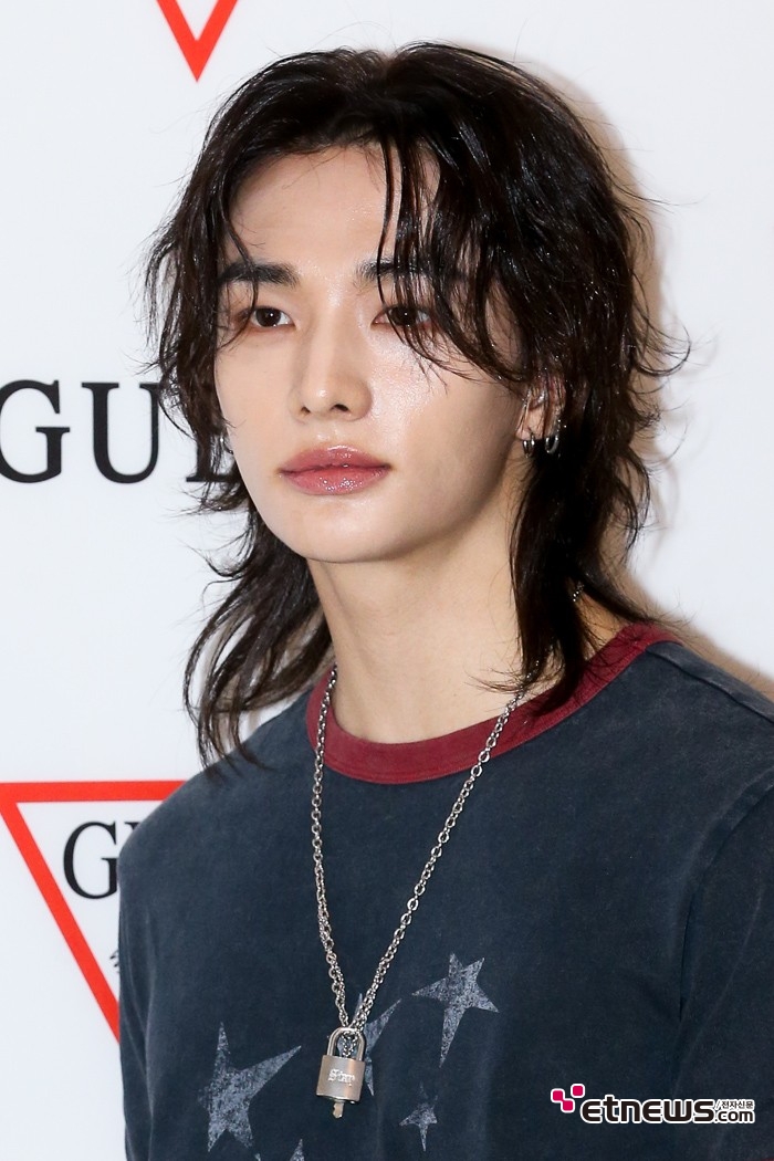 [ET포토] 스트레이키즈 현진, '트렌디한 미남'