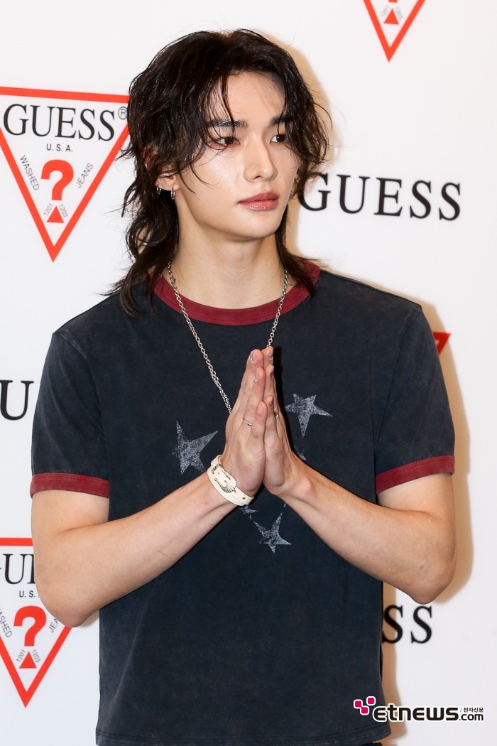 [ET포토] 스트레이키즈 현진, '샤프한 비주얼'