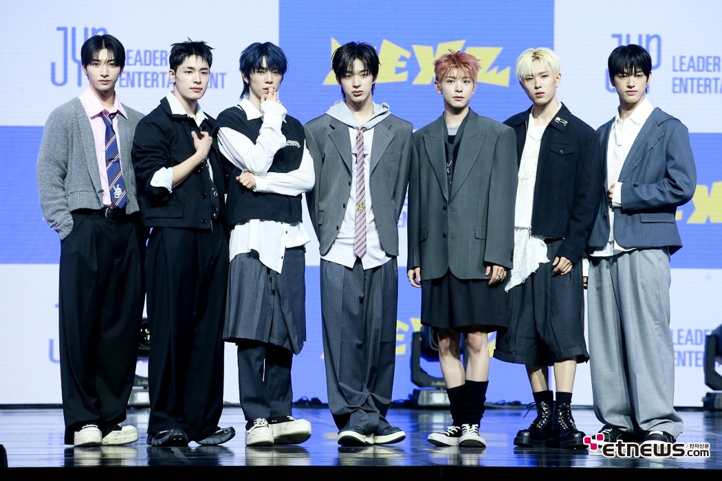 [ET포토] 넥스지, '표정으로 드러낸 자신감'