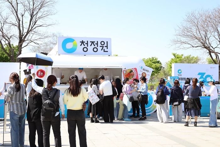 대상 청정원, '서울스프링페스티벌' 참가…저당 제품 체험 강화
