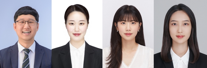 이상준 UNIST 교수팀(왼쪽부터 이 교수, 오수현 연구원, 오주은 연구원, 이지혜 연구원)
