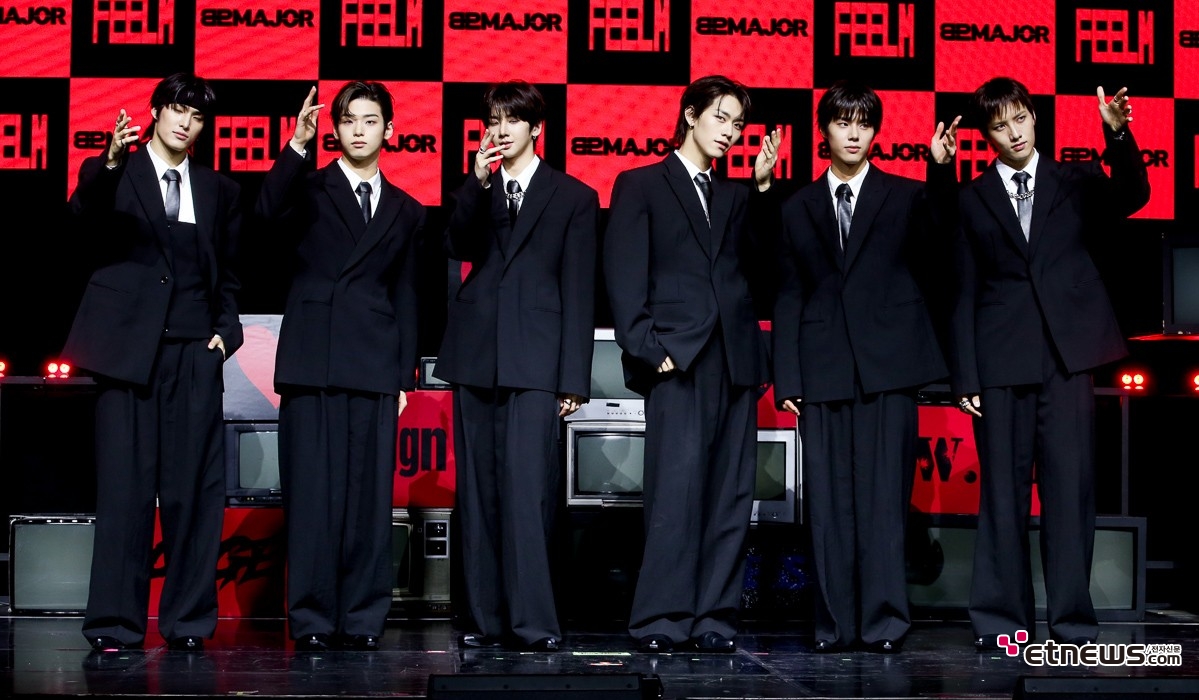[ET포토] 82메이저, '콘텐츠 자체 제작하는 아이돌 그룹'