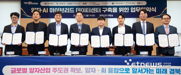 경북도, 양자·AI 결합'초고속 지능형 엔진'구축 시동