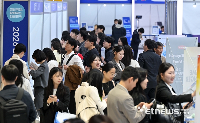 [포토] 구직자로 붐비는 대한민국 상생 채용박람회