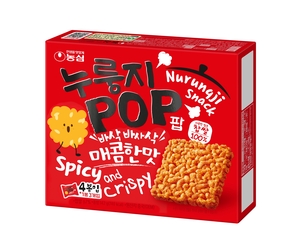 농심, '누룽지팝 매콤한맛' 출시