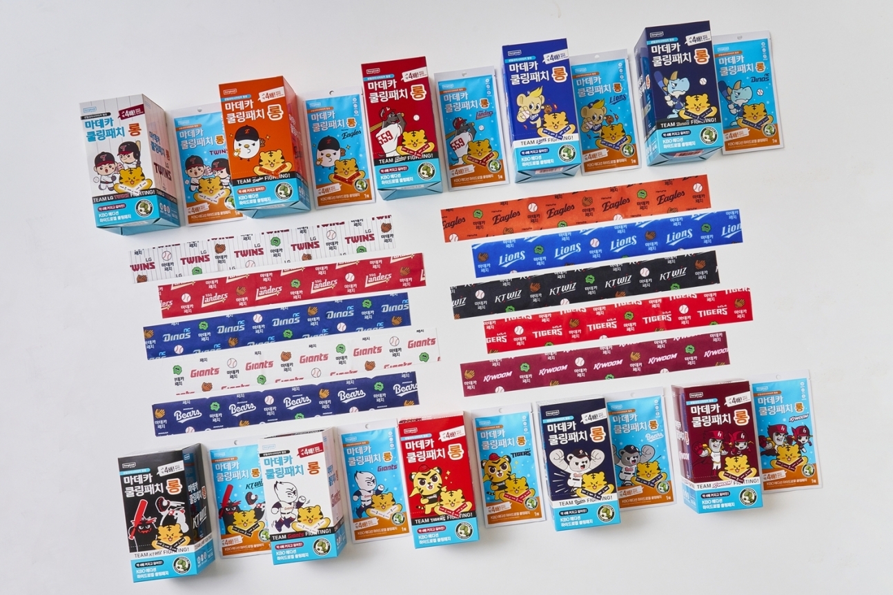 마데카 쿨링패치 롱 KBO 에디션