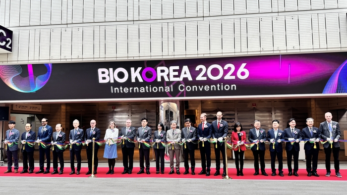 바이오 코리아 2026이 28일 서울 코엑스에서 개막했다.