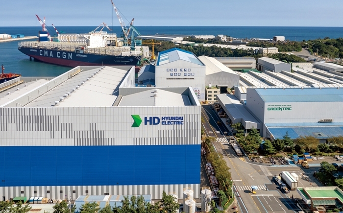 HD현대일렉트릭 울산 사업장 전경. HD현대