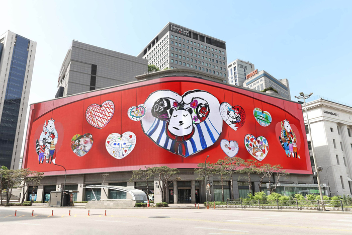 신세계百, 동심 입은 '푸빌라' 영상 신세계스퀘어서 공개